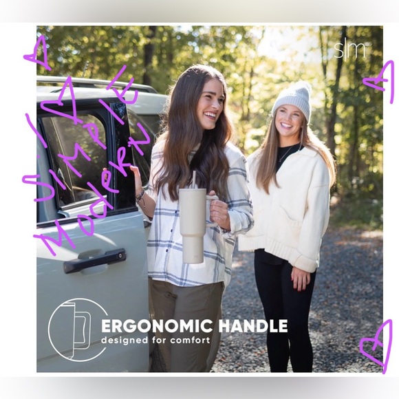 Simple Modern TREK 40oz tumbler Watermelon 🍉 Breeze 🍉New & Never Used 🍉 😍 🍉 - Picture 14 of 17